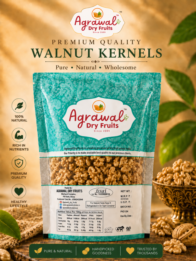 Agrawal Dry Fruits- Premium Walnut Giri 200GM