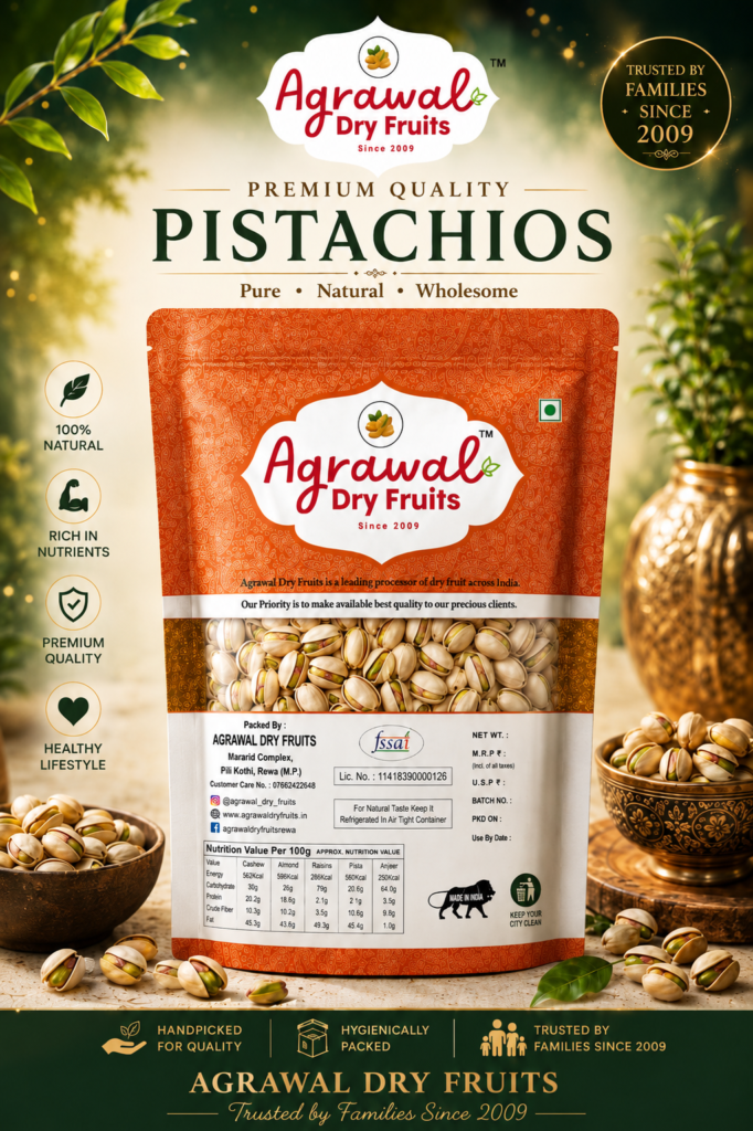Agrawal Dry Fruits- Premium Irani Pistachios