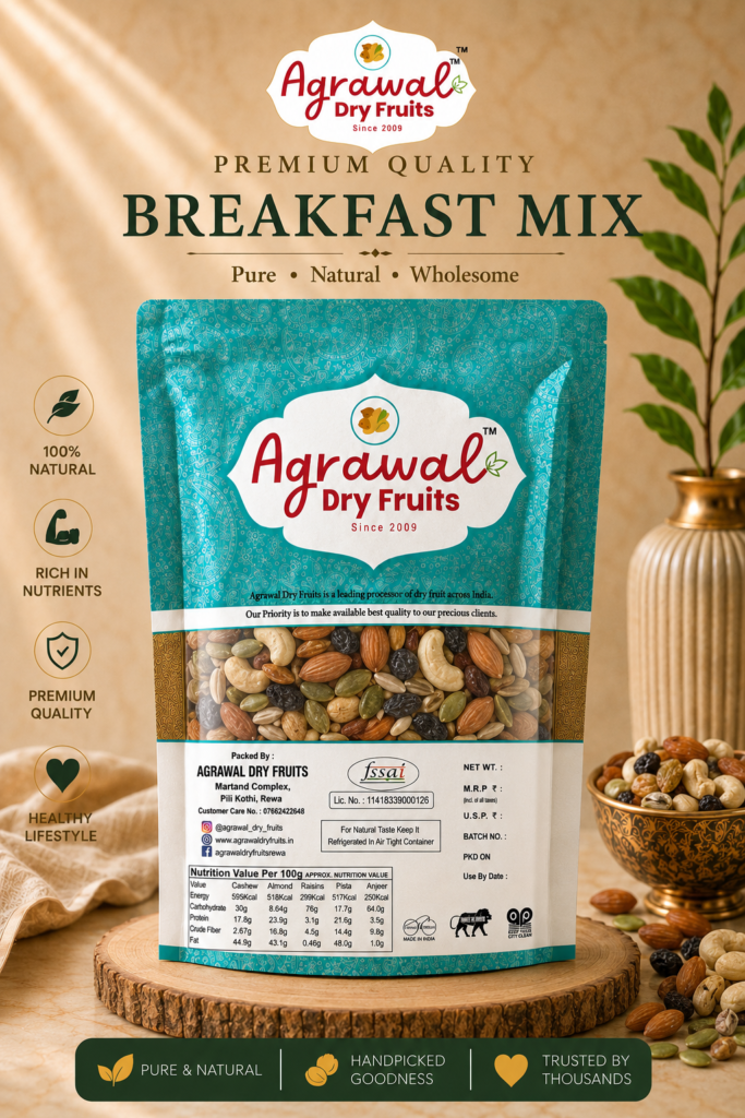 Agrawal Dry Fruits- Premium Breakfast 250gm