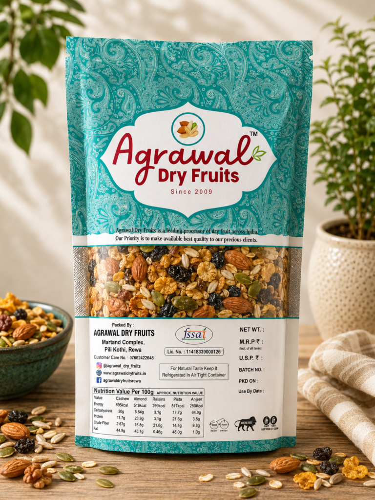 Agrawal Dry Fruits- Premium Museli Mix 200GM