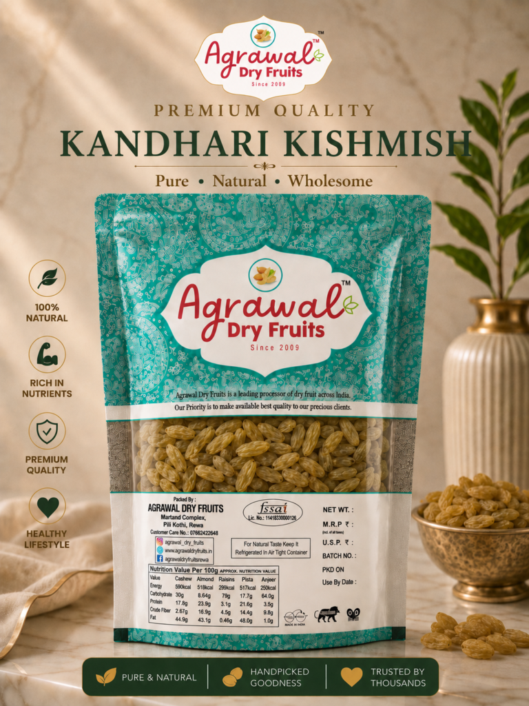 Agrawal Dry Fruits-Premium Kandhari Kishmish 250gm
